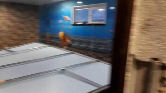 Укрывной для бассеина из натяжного потолка своими руками. смотреть онлайн