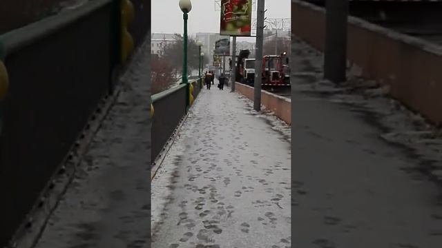 Орша. 17.11.2016. Мост по ул. Мира. смотреть онлайн