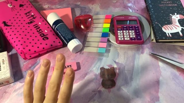 Back To School ? канцелярия ??эстетика розового ??