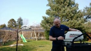 Johnson 3.5 HP outboard 2 stroke startup after nearly 10 years in a storage