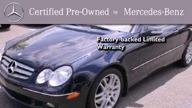 Preowned 2008 MERCEDES-BENZ 2dr Cabriolet 3.5L GA смотреть онлайн