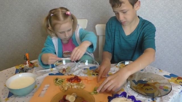 Делаем мороженное из фруктов и фруктовое желе