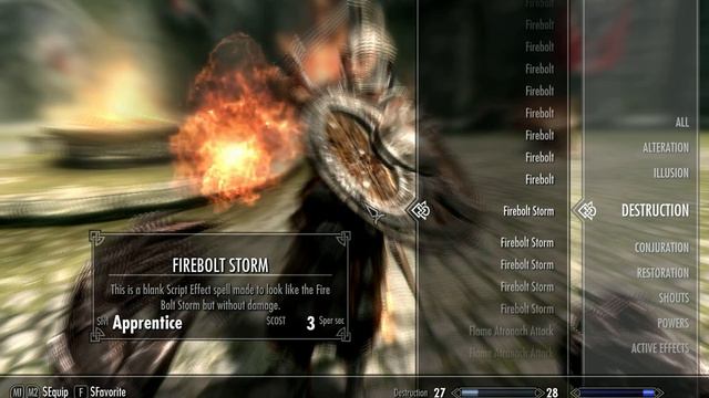 most fun spell in skyrim смотреть онлайн