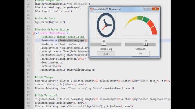 Control de Motor DC Python ARDUINO смотреть онлайн