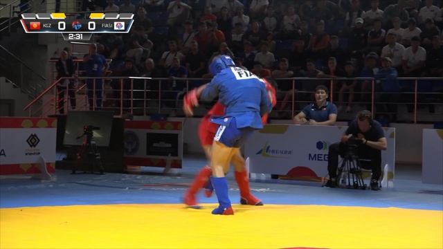 BARAKANOV Saiak vs DURYMANOV Fedor. World SAMBO Cup 2023 in Kyrgyzstan