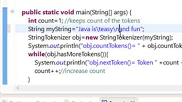 Java Tutorials-Taking String apart using the StringTokenizer class смотреть онлайн