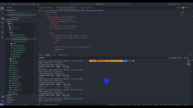 Protected Access: Angular 17 & .NET 8 - Part 3 Navbar & HomePage Design 🔐