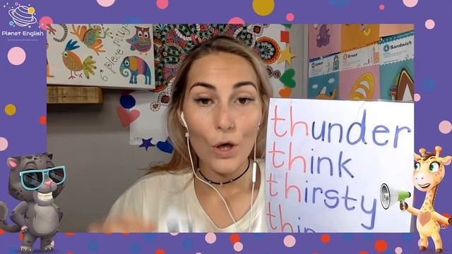 Unvoiced TH Sound | Phonics ESL Interactive Lesson смотреть онлайн