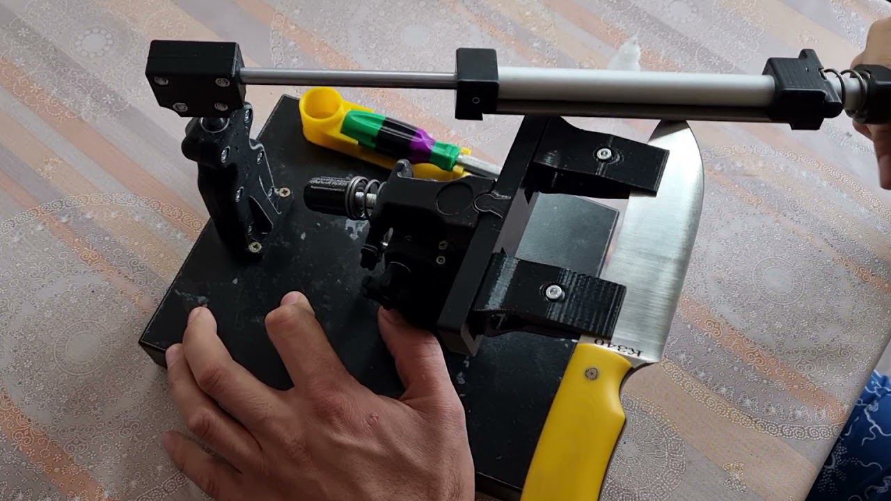 Заточка ножа от Дмитрия Туманова на "Цапле" смотреть онлайн