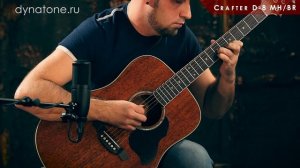 Обзор акустической гитары CRAFTER D-8MH BR