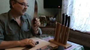 комплект кухонных ножей от мастерской Династия Knife