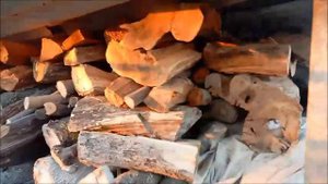 С первым днём Зимы!! как я топлю печь, чем топлю печь, запас дров/ Новая Жизнь в деревне
