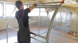 Форточка для теплицы Комфорт 3м 30x20мм