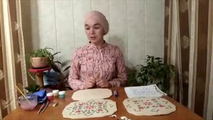 Мастер-класс _Башкирский орнамент_ по росписи разделочной доски башкирским орнаментом