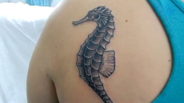 Tatuaje Caballito De Mar - Tattoo Hipocampo