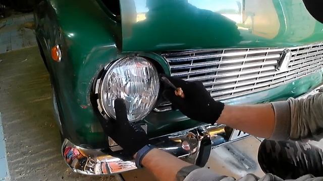 ВАЗ2101. Замена фар головного света. #2101 #копейка #своимируками смотреть онлайн