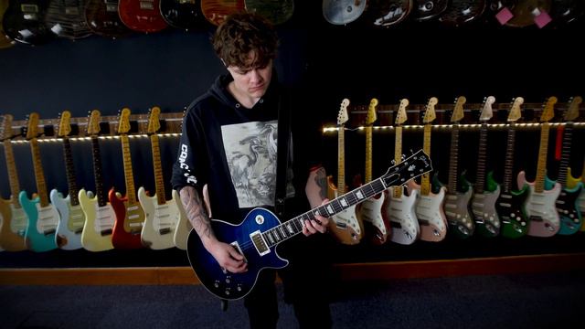 GIBSON USA Les Paul Standard Limited Edition - Manhattan Midnight (2004) / SQUEALING PIG GUITARS смотреть онлайн