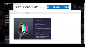 ROBLOX Tech-Head Hat Giveaway