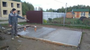 Фундамент для бани за 30 тысяч рублей.