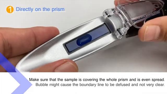 Instrukcja Obsługi - Refraktometr lunetkowy MASTER 53a смотреть онлайн