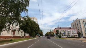 БЕЛГОРОД на машине: центр │BELGOROG by car: center