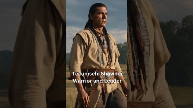 Tecumseh: Shawnee Warrior and Leader  #history #nativeamerican #tecumseh  #culturalicon