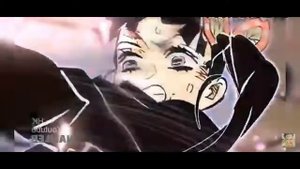 бой канао кочо и 2 выший луны доумы#клинок расикающий деманов# доума#