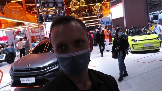 Шанхайский автосалон 2021| чать 1 | Китайские машины| В Шанхае 10 Утра