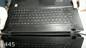 Полная разборка ноутбука ASUS X751L X751LA TY014H Замена HDD, установка SSD, Замена ODD, RAM
