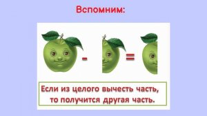 22. Задачи на нахождение неизвестного вычитаемого