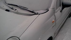 Заводим машину в минус 20 - Matiz Best 1,0