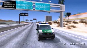 Volkswagen Transporter 5 Polizei FAILS CRASH Video Game GTA _REVIEW