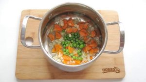 Пшенная каша с овощами