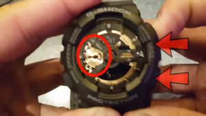 How to sync Casio 5146 5425 (Gshock analog hands and digital display not matching)
