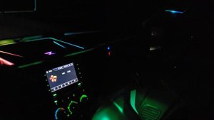 RGB подсветка ног в газель next