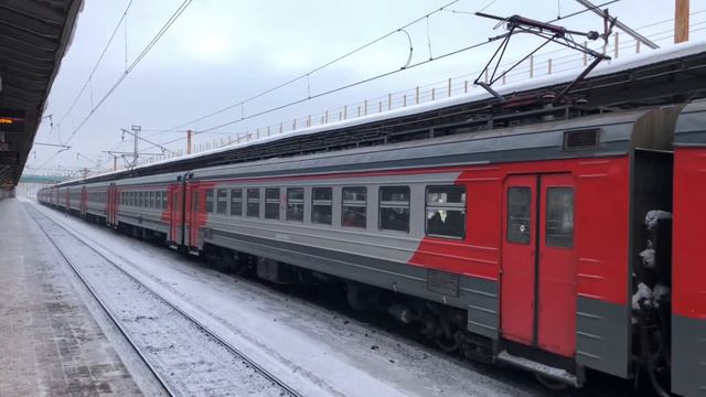 ЭД4М-0096 На станции Лосиноостровская
