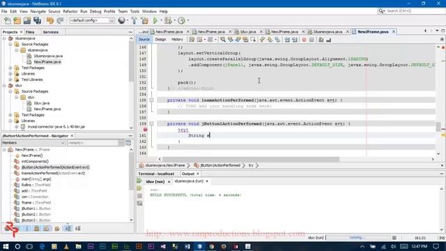 Java And MySQL - How To Insert Update Delete And Display Data In jTable [Part-1] [With Source Code]