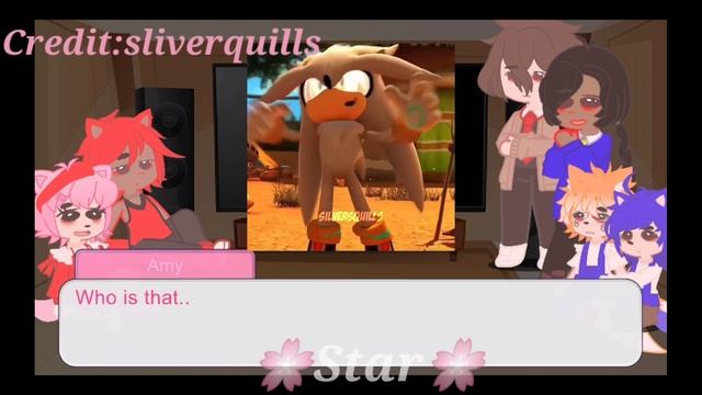 Past sonic movie react to there future self  2/!? Sonadow