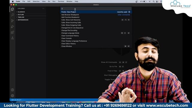 How to Create a New Flutter Project in VS CODE - Complete Guide