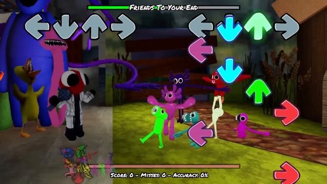 New Rainbow Friends ALL PHASES ? Friday Night Funkin' Mod (Roblox Rainbow Friends Chapter 2) смотреть онлайн