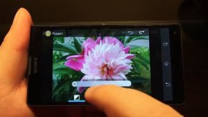 Sony Xperia ZL  Галерея и фоторедактор