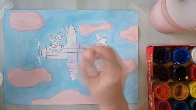 КАК нарисовать самолётик смотреть онлайн