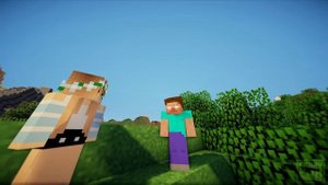 GIRL vs. HEROBRINE - Minecraft