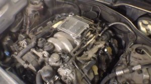 Замена воздушного фильтра двигателя мерседес М273