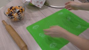 Пирог с тыквой? и сухофруктами✨