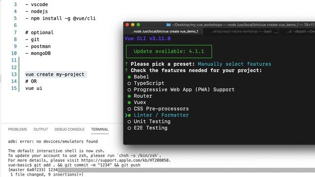 สอนเขียน VueJS #2 - Create Project with VueCLI