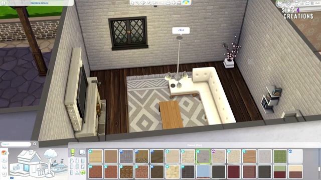 Dresden House Reno Part 2 | The Sims 4 - Speed Build (NO CC) смотреть онлайн