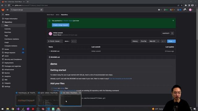 Git Branches смотреть онлайн