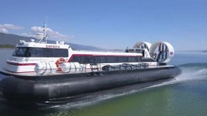 Амфибийное пассажирское судно "БИРЮСА" Водоход.