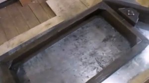 2. Минитрактор переломка своими руками. Рама.